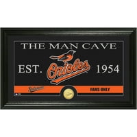 Highland Mint MLB Man Cave Brončana kovanica Panoramska menta, Baltimore Orioles