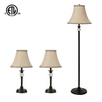Moderne stolne svjetiljke Podna svjetiljka od 3, stolne svjetiljke i podna svjetiljka