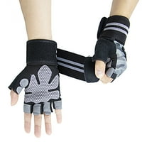 Rukavice za vježbanje za muškarce i žene, rukavice za dizanje utega bez prstiju za vježbanje, lagane prozračne sportske rukavice