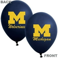 Michigan Wolverines mornarsko plava 11 kasni baloni