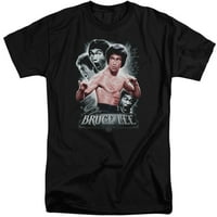 Bruce Lee - unutarnji bijes - uklopljena košulja kratkih rukava-Auburn-Plus size