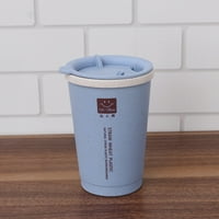 Prijenosna plastična vakuumska šalica dvostruko izolirana šalica za kavu s rotirajućim poklopcem boca za vodu s termalnom šalicom