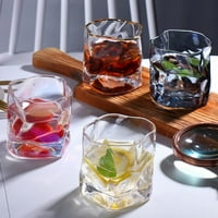 8 oz kristalna čaša za viski jedinstvena čaša za ledena pića prozirna boca šalica za kavu rođendanski poklon