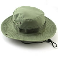 Muški Vodootporni kamuflažni šešir za sunčanje širokog oboda pakiran u mrežu za ribolov na otvorenom