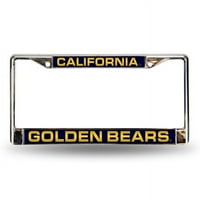 Kalifornija Zlatni Medvjedi Laser Krom Okvir Registarske Pločice