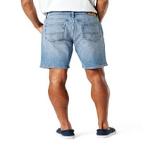 Muške opuštene traper kratke hlače od donjeg i donjeg dijela.