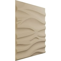Ekena Millwork 5 8 W 5 8 H Serina Endurawall Dekorativna 3D zidna ploča, UltraCover Satinski smokey beige