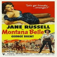 Ispis filmskog plakata Montana Belle - članak 23560