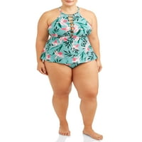 Ženski kupaći kostim-Tankini veličine & veličine plus