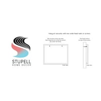 Stupell Industries Lone Sandpiper Bird Portret Grafička umjetnost Black Framed Art Print Art Art, Dizajn Kim Allen
