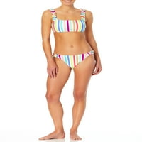 Kupaći kostim Bandeau-Gornji bikini s rebrastim volanima Iz e-maila
