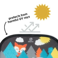 Pakiran je univerzalni štitnik za sunce za automobilsko staklo s karakterom iz hi-a koji blokira UV zrake i održava automobil hladnim