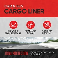 Dvobojne Automobilske Prostirke i fleksibilna zaštita prtljažnika za stražnji dio prtljažnika SUV-a, limuzina i kupea, otporna na