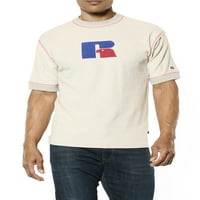 Russell Big & Tall muški francuski Terry grafička majica, veličine 2xlt-6xlt