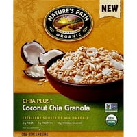 Organska granola od chia i kokosa, 12 oz