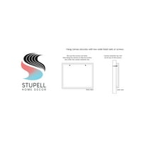 Stupell Industries dvije jedrilice Sažetak plave scene obalna galerija slika omotano platno ispis zidne umjetnosti