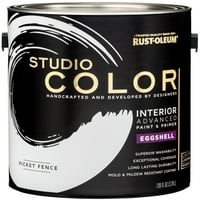 Ograda za pikete, Rust-Oleum Studio Studio Interijeva boja + temeljni premaz, završetak ljuske jaja, pakiranje