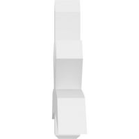 60 W 30 H 6 D 6 F, Pitch, Alberta arhitektonska ocjena PVC Gable nosač