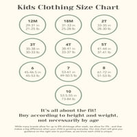 Little Star Organic Kids 3pk majice s dugim rukavima, dječaci veličine 6-10