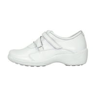 Udobne cipele široke širine za posao i ležernu odjeću u bijeloj boji 10