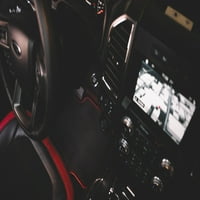 Mercedes-Benz C-klasa crna s crvenim ivice tepiha prostirke podne prostirke, prilagođeno prikladno za 2001., 2002, 2003, 2004, 2005,