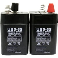 Zapečaćene olovne baterije, 6V, 5AH, 9650 Uh, 2 pakiranja