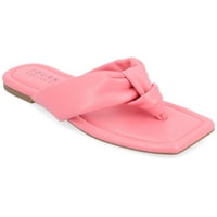 Kolekcija Journee Womens Ares Tru Comfort Foam Light Puff Flip Flop sandale