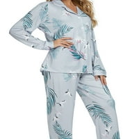 Jedinstvene ponude za žensku dnevnu odjeću s hlačama pidžama dugih rukava setovi za spavanje
