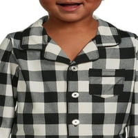 Wonder Nation Toddler Boy Boy Dugi rukavi kaputa pijama, 2-komad, veličine 2T-5T
