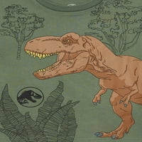 Set majica i kratkih hlača Jurassic Park Maleda, 2 komada, veličine 18m-5T