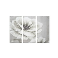 Bijeli cvjetovi 24 36 Slikanje platna umjetničkih otisaka