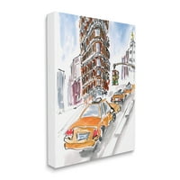 Gradski taksiji moderno slikarstvo Gradska galerija slika na platnu s printom zidna umjetnost