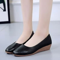 _ / Ženske klinaste sandale sa šiljastim prstima, Ležerne elegantne ljetne cipele za šetnju, udobne sandale s japankama bez kopča