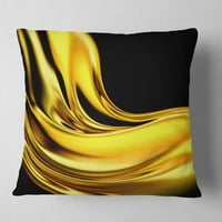 Dizajnerski uzorak teksture žutog zlata-apstraktni jastuk-18.18
