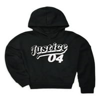 Justice Girls Dugi rukavi svakodnevni omiljeni hoodie, veličine xs -xl