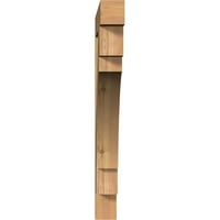 Ekena Millwork 1 2 W 34 d 34 h merced blok glatka nosača, zapadnjački crveni cedar