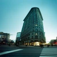 Zgrade u gradu, zgrada Flatiron, 23. ulica, Peta avenija, Manhattan, NH, NH, SAD tiskanje plakata